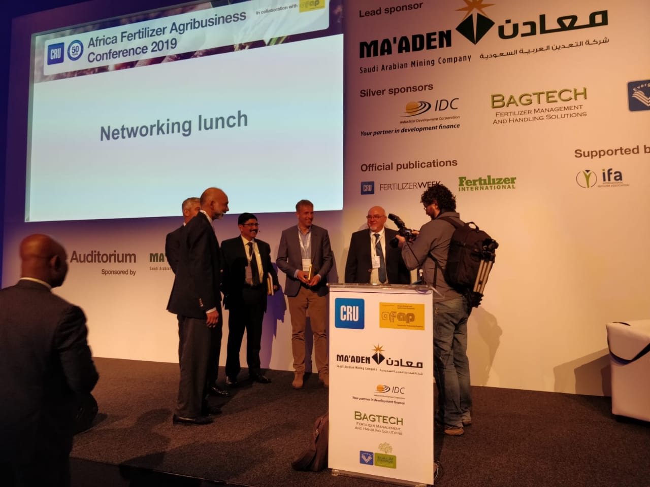 SUDEM a participé à la Conférence africaine du CRU sur l’agro-industrie des engrais minéraux au Cap