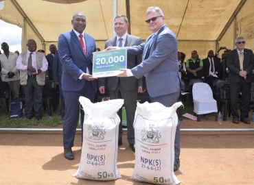 Uralchem-Uralkali Officially Hands Over a Humanitarian Shipment of Fertiliser to Malawi